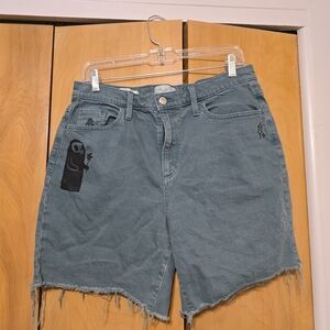 Stylish Blue Denim Women Shorts